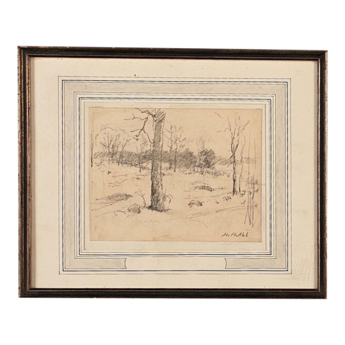 drawing by henry hammond ahl usa 7004