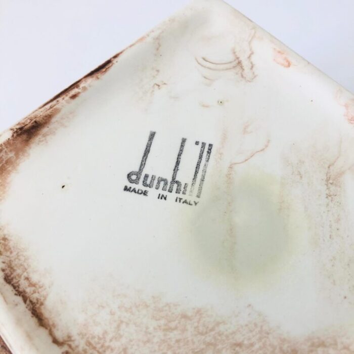 dunhill ceramic container made in italy 0201