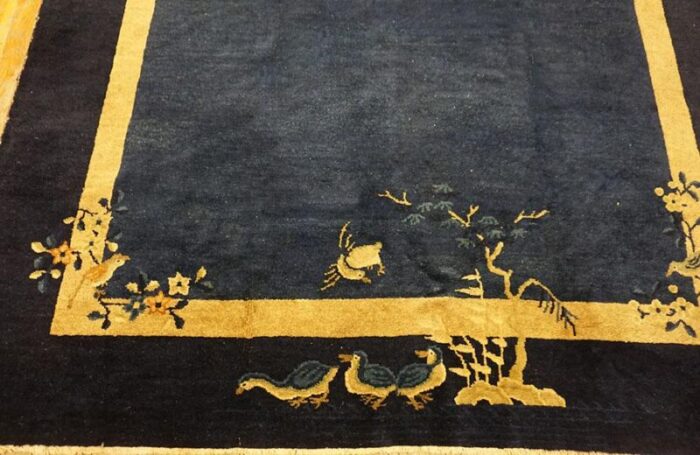 early 20th century chinese peking carpet 5679