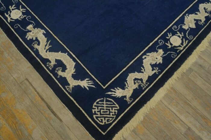 early 20th century chinese peking dragon carpet 1886