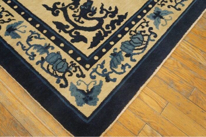 early 20th century chinese peking dragon carpet 2250