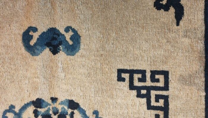 early 20th century chinese peking dragon carpet 5535