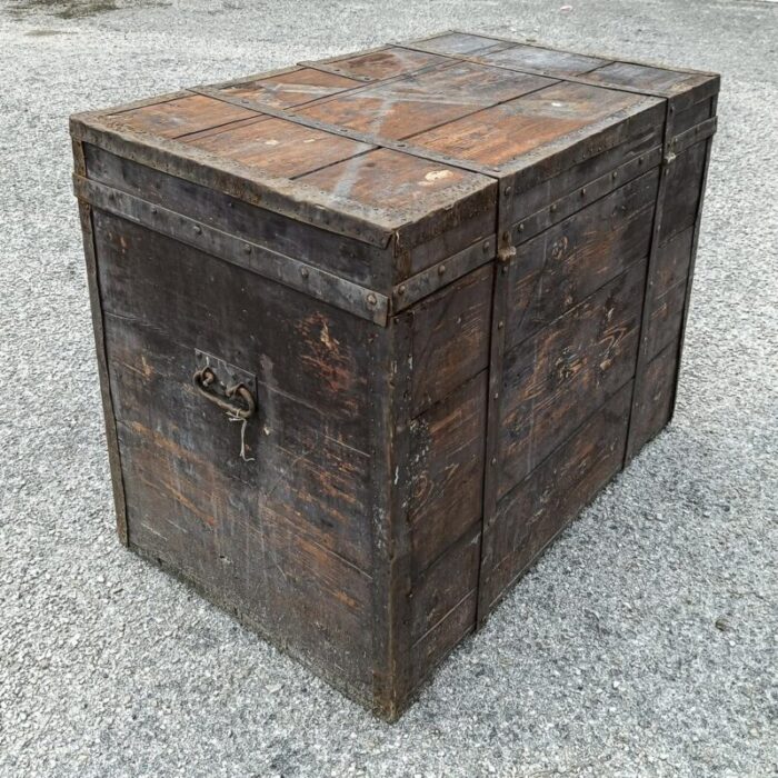 early 20th century fir trunk 7