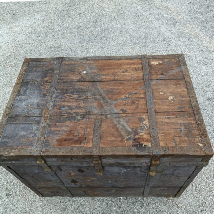 early 20th century fir trunk 8