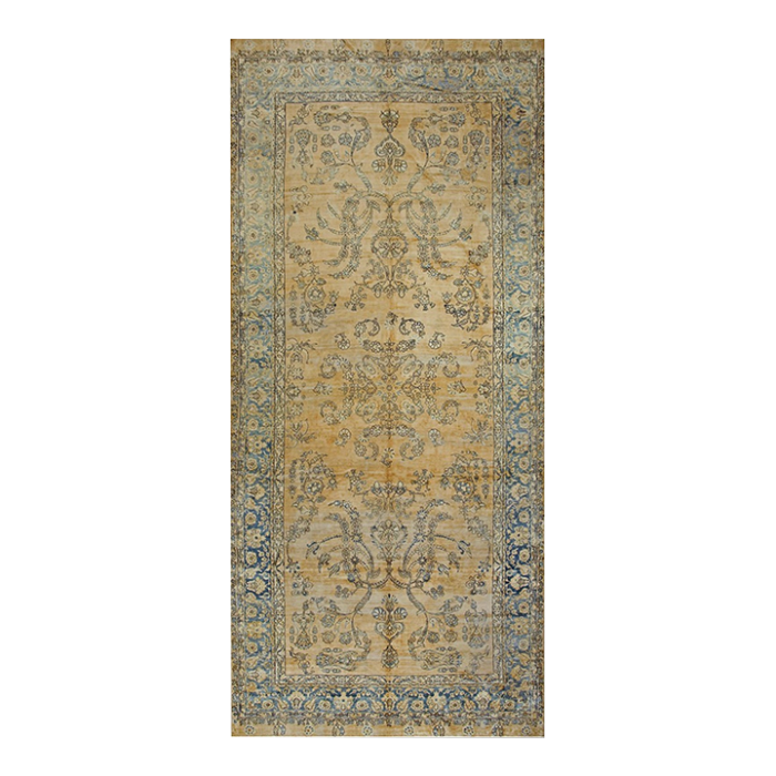 early 20th century persian kerman carpet 7484