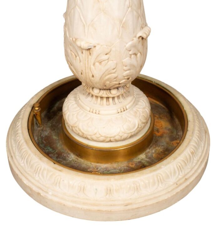 edward f caldwell marble and bronze umbrella stand 3550