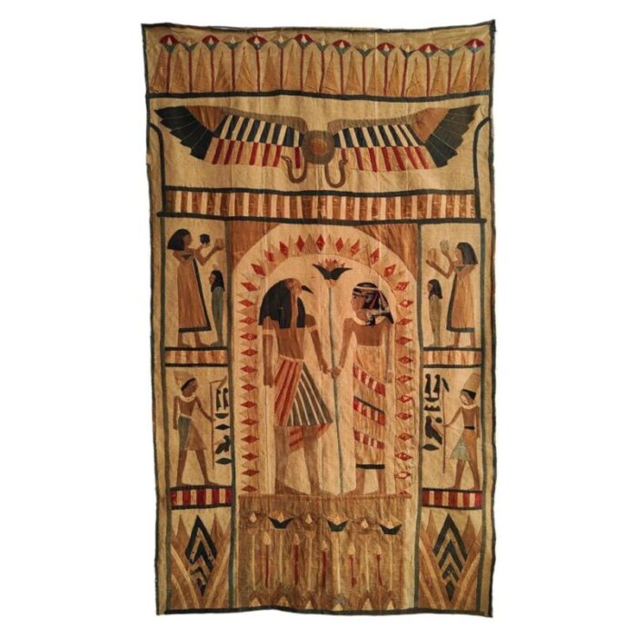 egyptian style tapestry 1920s 1