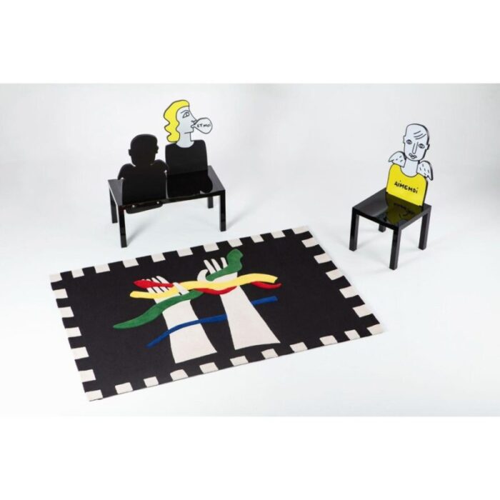 emotional traffic rug by jean charles de castelbajac 4