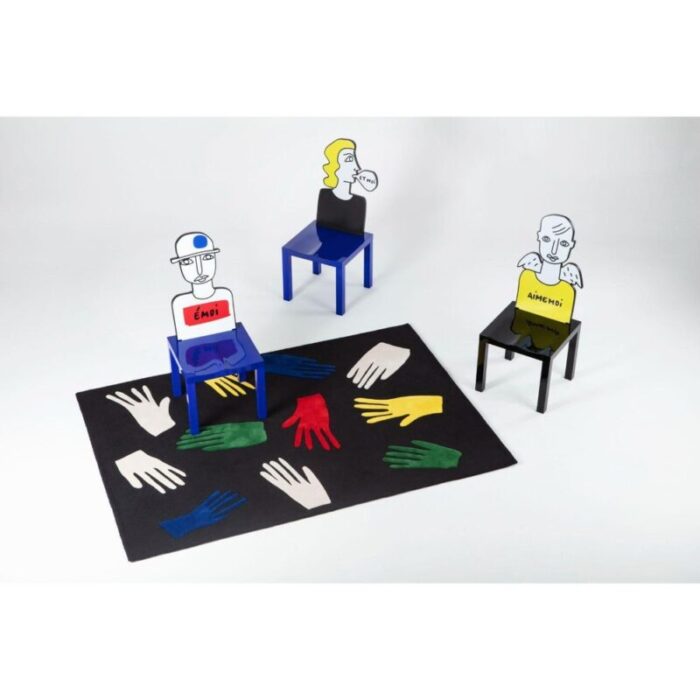 emotional traffic rug by jean charles de castelbajac 6