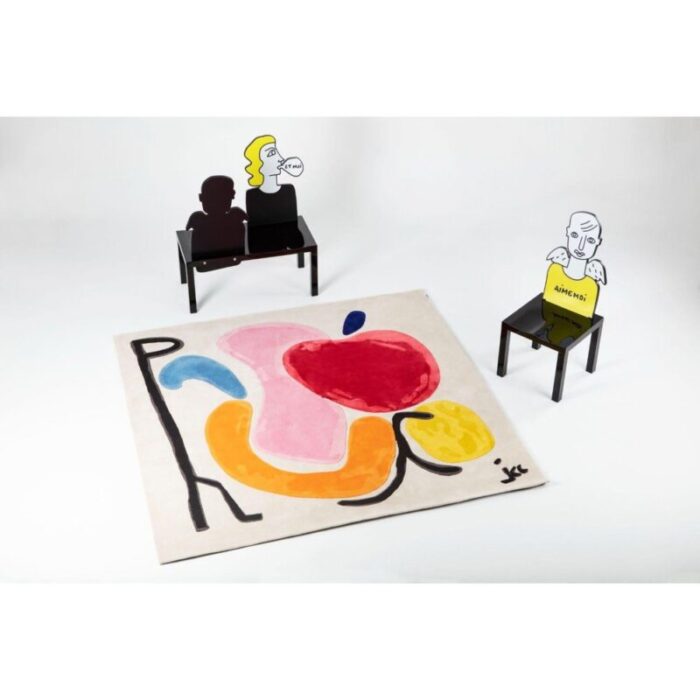 emotional traffic rug by jean charles de castelbajac 7