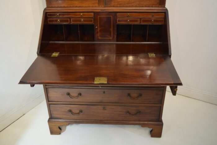 english georgian mahogany secretary desk circa 1780 1830 4928