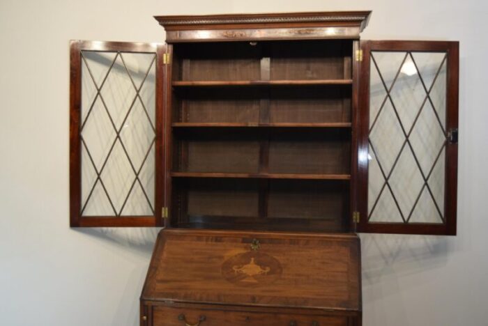 english georgian mahogany secretary desk circa 1780 1830 8831