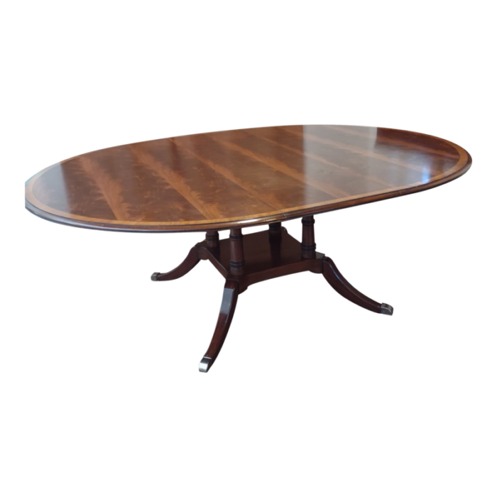 ethan allen sheridan style table 6488