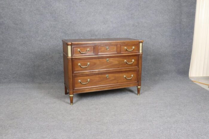 fantastic baker furniture company directore jansen style mahogany brass commode 1643