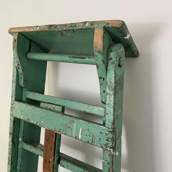 farmers ladder in green 1950s 6250