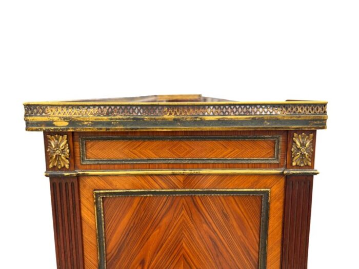 fine louis xvi style kingwood and bronze mounted cabinet 9288