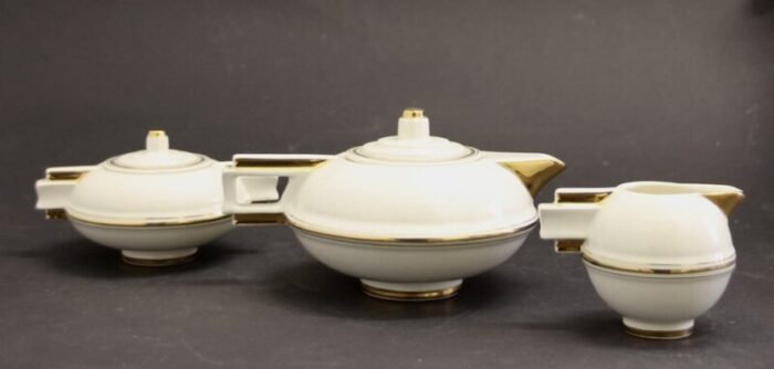 french art deco tableware set 1930s set of 5 4