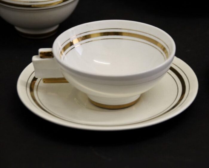 french art deco tableware set 1930s set of 5 8