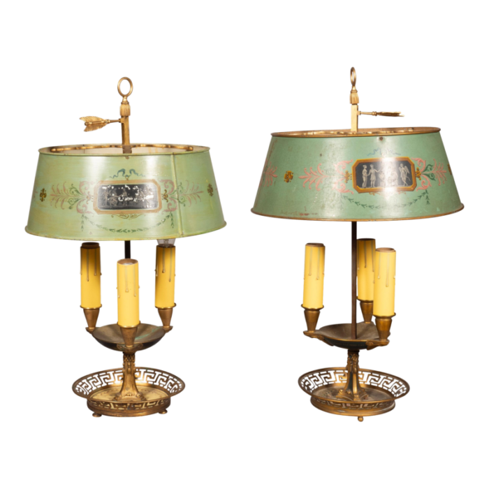 french bouillotte lamps a pair 4798