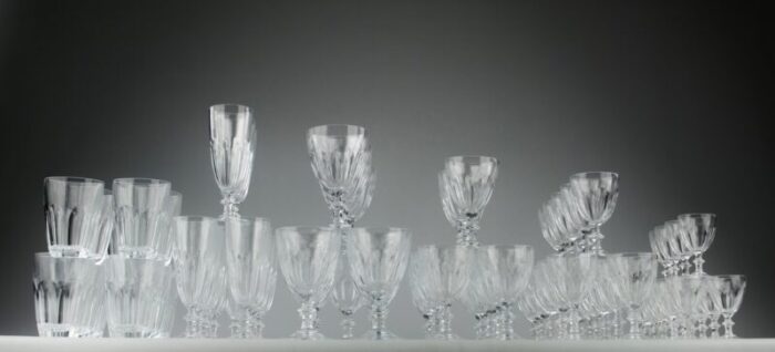 french davoust crystal service 1890s set of 84 2