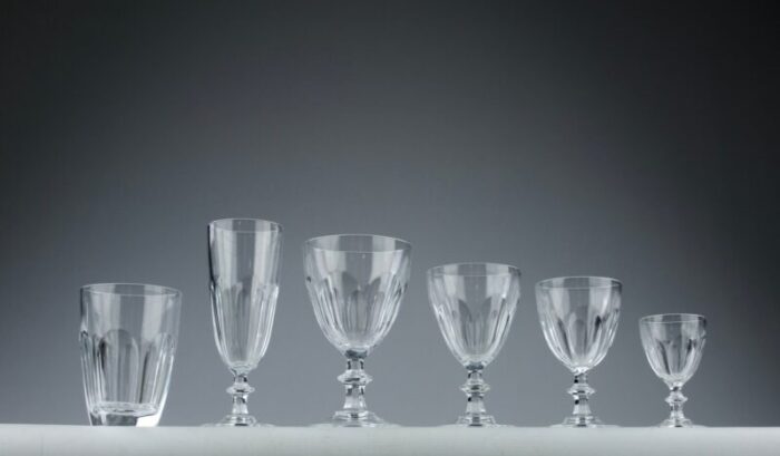 french davoust crystal service 1890s set of 84 9