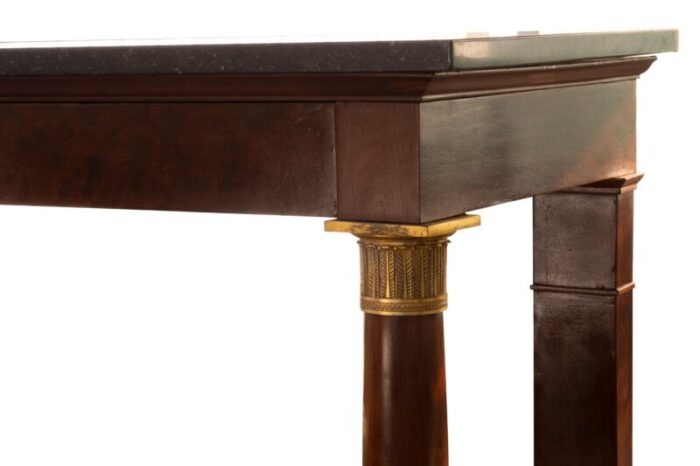 french empire mahogany console desserte 4770