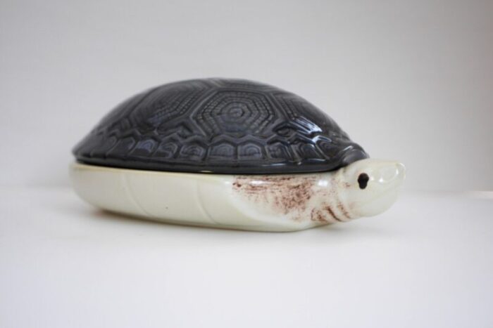 french majolica turtle tureen by michel caugant 6