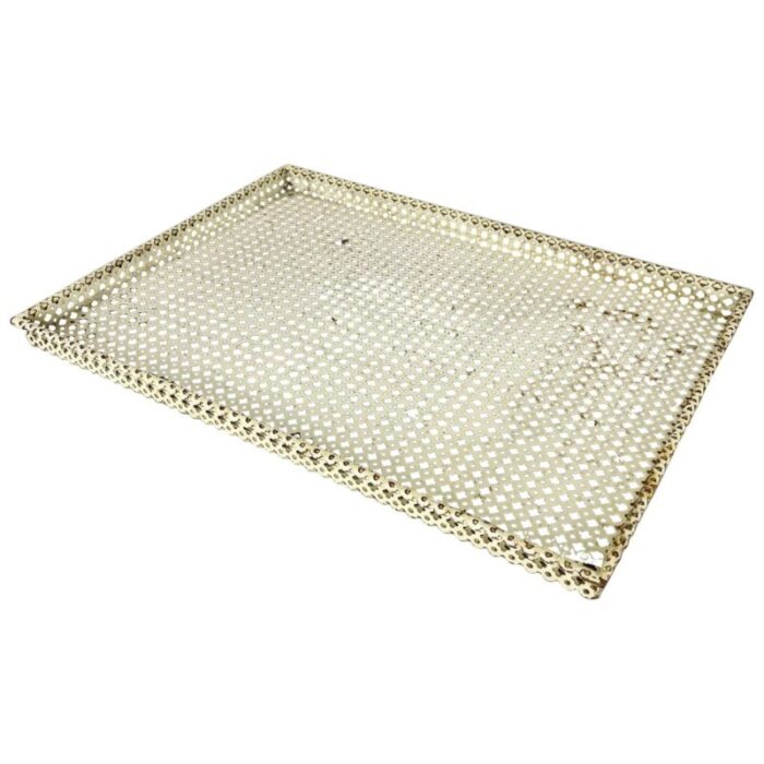 french metal tray rigituelle by mathieu mategot 1950s 1