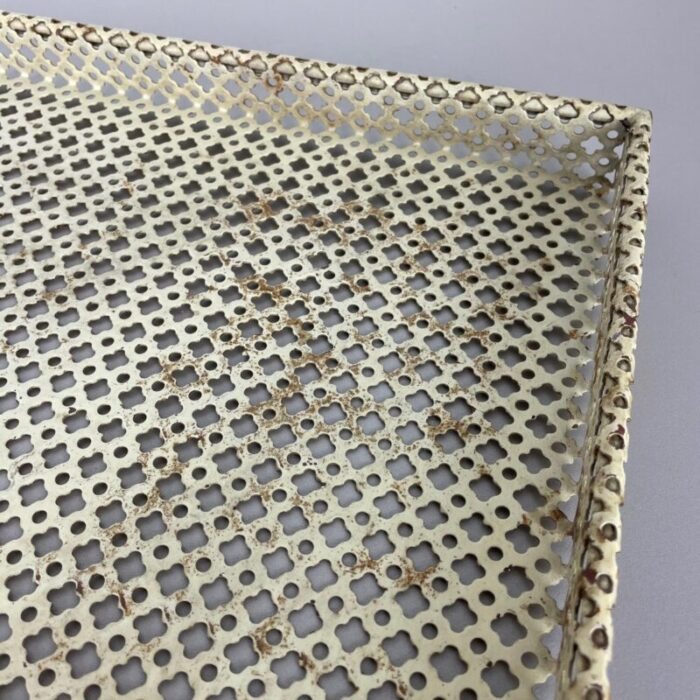 french metal tray rigituelle by mathieu mategot 1950s 11