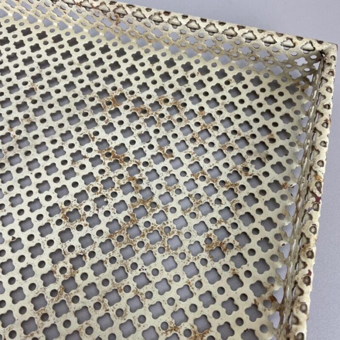 french metal tray rigituelle by mathieu mategot 1950s 12