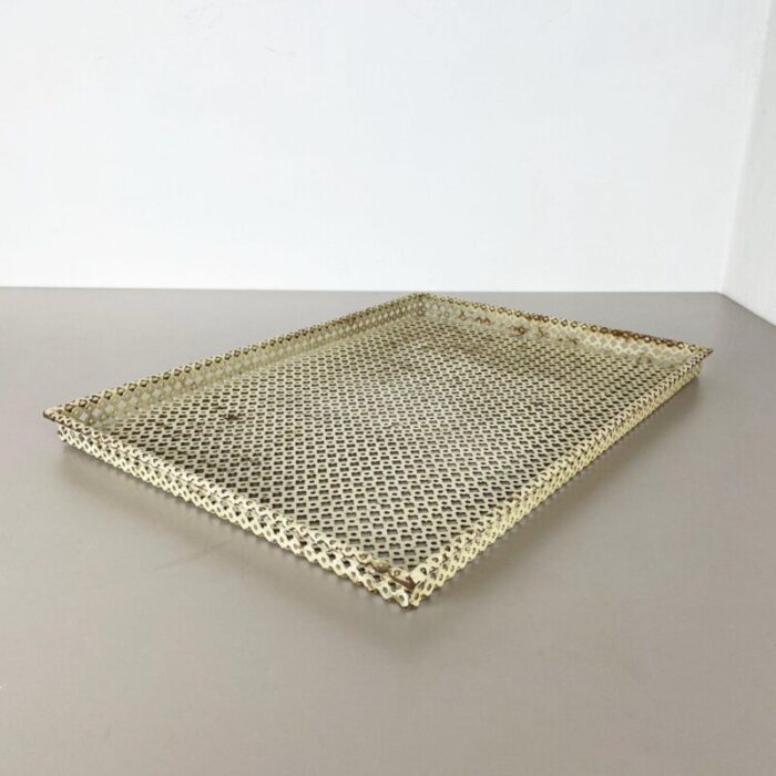 french metal tray rigituelle by mathieu mategot 1950s 3