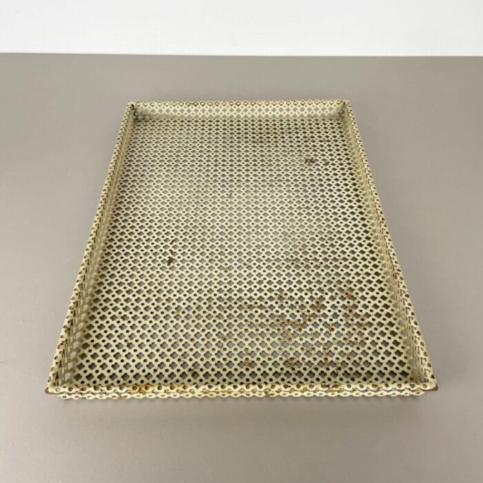 french metal tray rigituelle by mathieu mategot 1950s 4