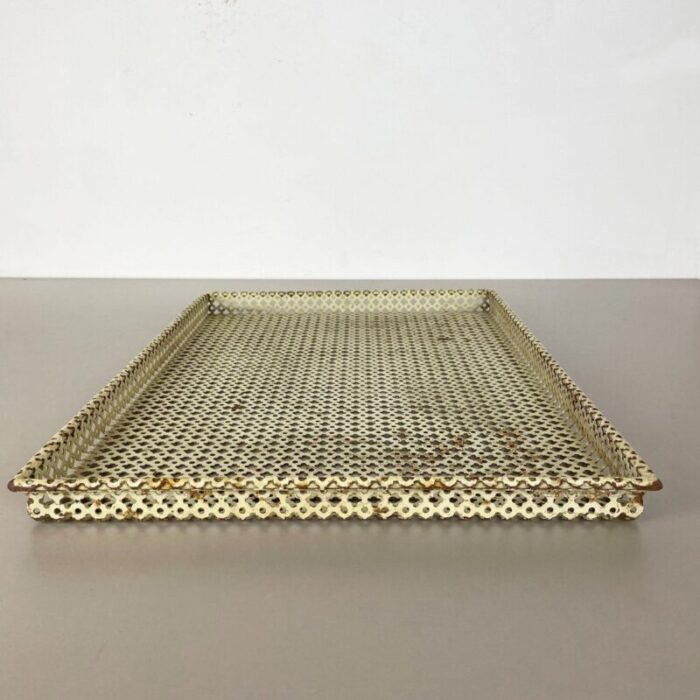 french metal tray rigituelle by mathieu mategot 1950s 5