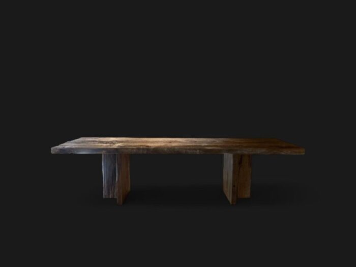 french oak dining table 4214