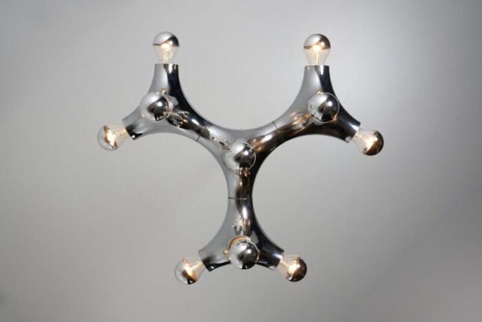 gemini chandelier attributed to cosack leuchten 1960 7882