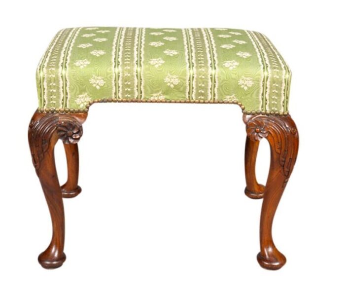 george ii style walnut bench 4459