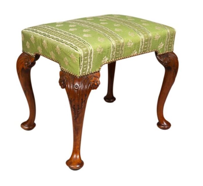 george ii style walnut bench 8222