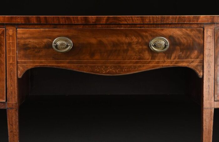 george iii mahogany and boxwood inlaid sideboard 0107