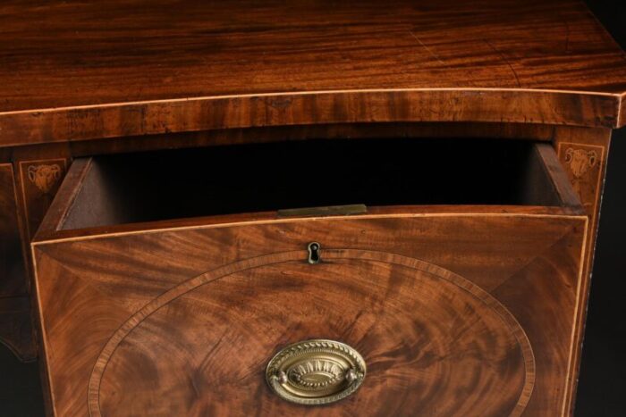 george iii mahogany and boxwood inlaid sideboard 1979