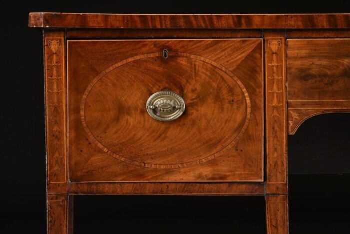 george iii mahogany and boxwood inlaid sideboard 3275