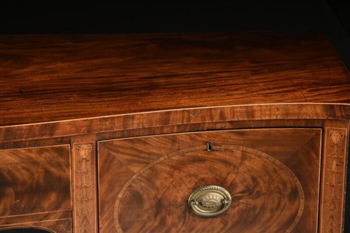 george iii mahogany and boxwood inlaid sideboard 5600