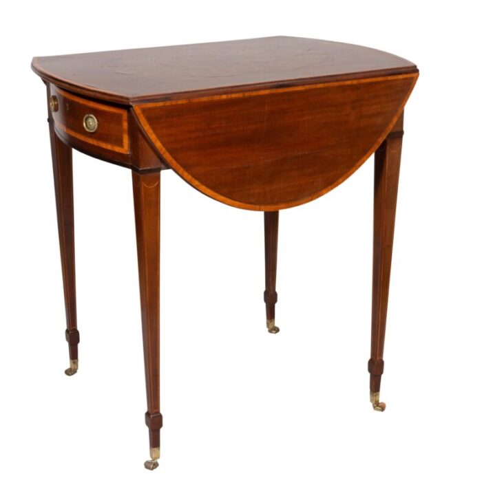 george iii mahogany and thuya wood pembroke table 3039