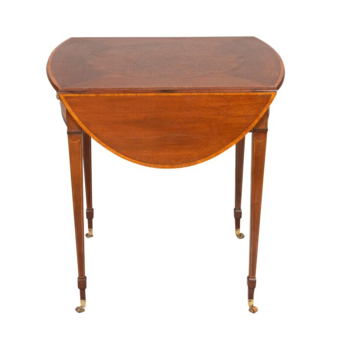 george iii mahogany and thuya wood pembroke table 6066