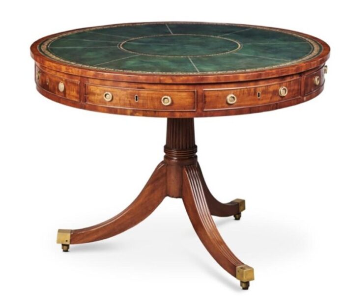 george iii mahogany drum table 0566