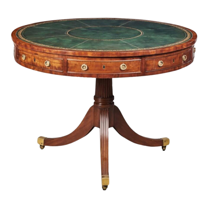 george iii mahogany drum table 4286