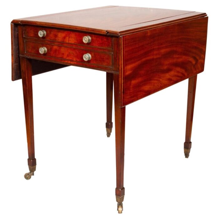 george iii mahogany games table 1543