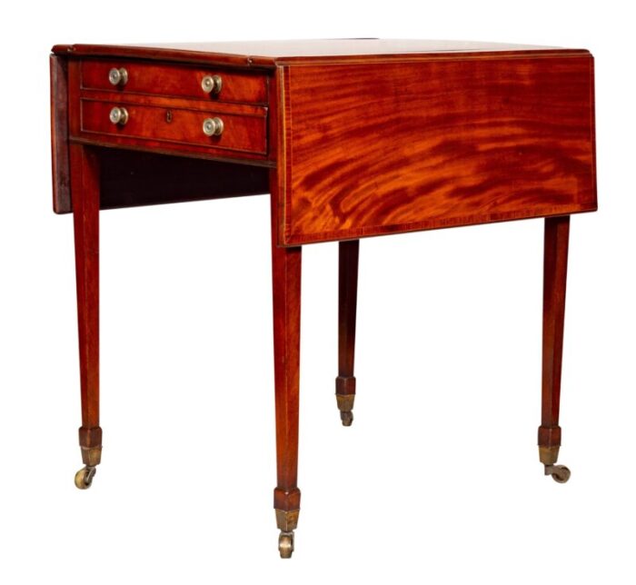 george iii mahogany games table 9235