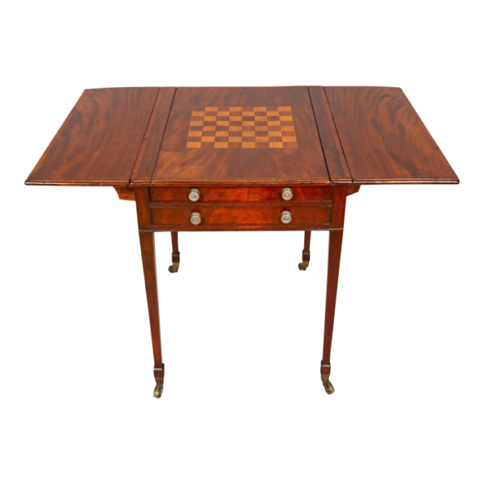 george iii mahogany games table 9595