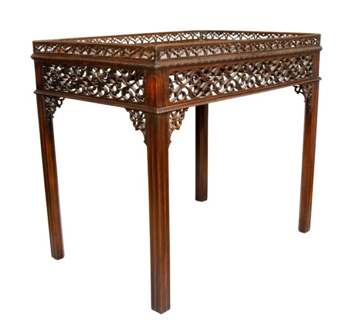 george iii mahogany silver table 8058