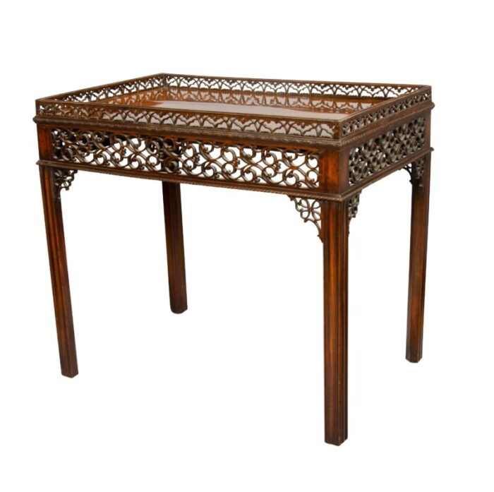 george iii mahogany silver table 8299